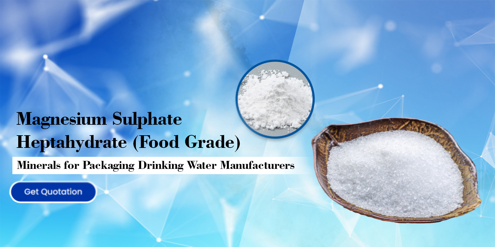 Magnesium sulphate heptahydrate